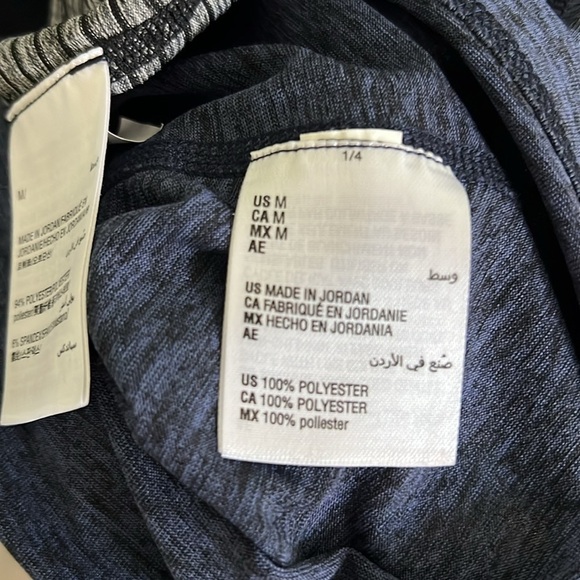 IDEOLOGY SET OF TWO MEDIUM TANK TOPS BLUE & GRAY BLACK STRIPED CREW NECK - Picture 16 of 16